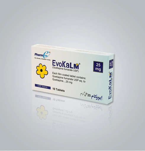 Picture of Evokalm 25mg Tab 10x1s